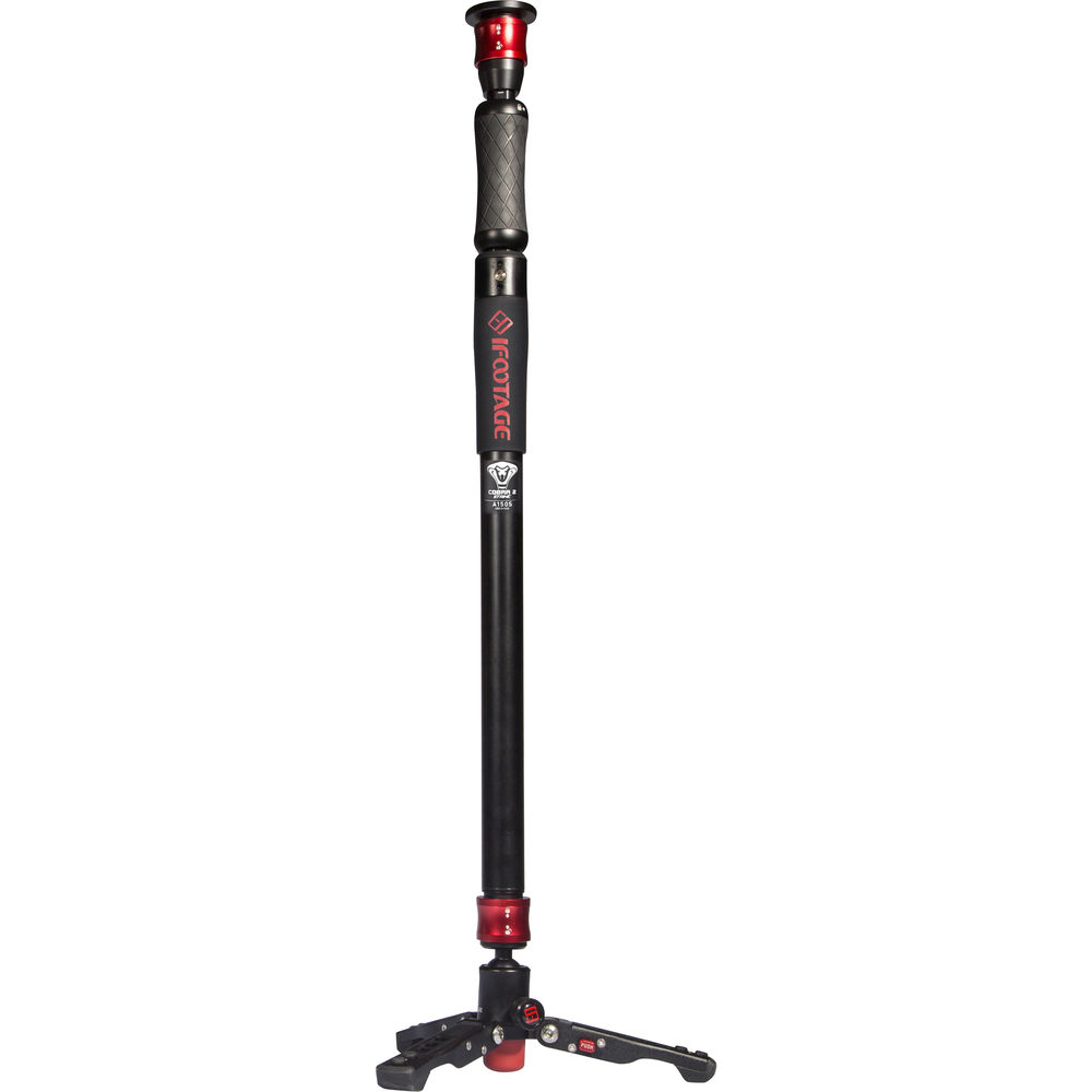 IFootage Cobra 2 Strike Telescopic Monopod + Komodo K5 Fluid Head