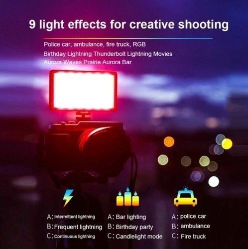 Weeylite RB08P Mini RGB Portable LED Light