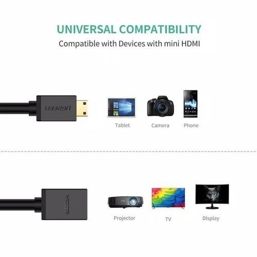 HDMI Female to Mini HDMI (Ugreen Converter Jumper Cable)