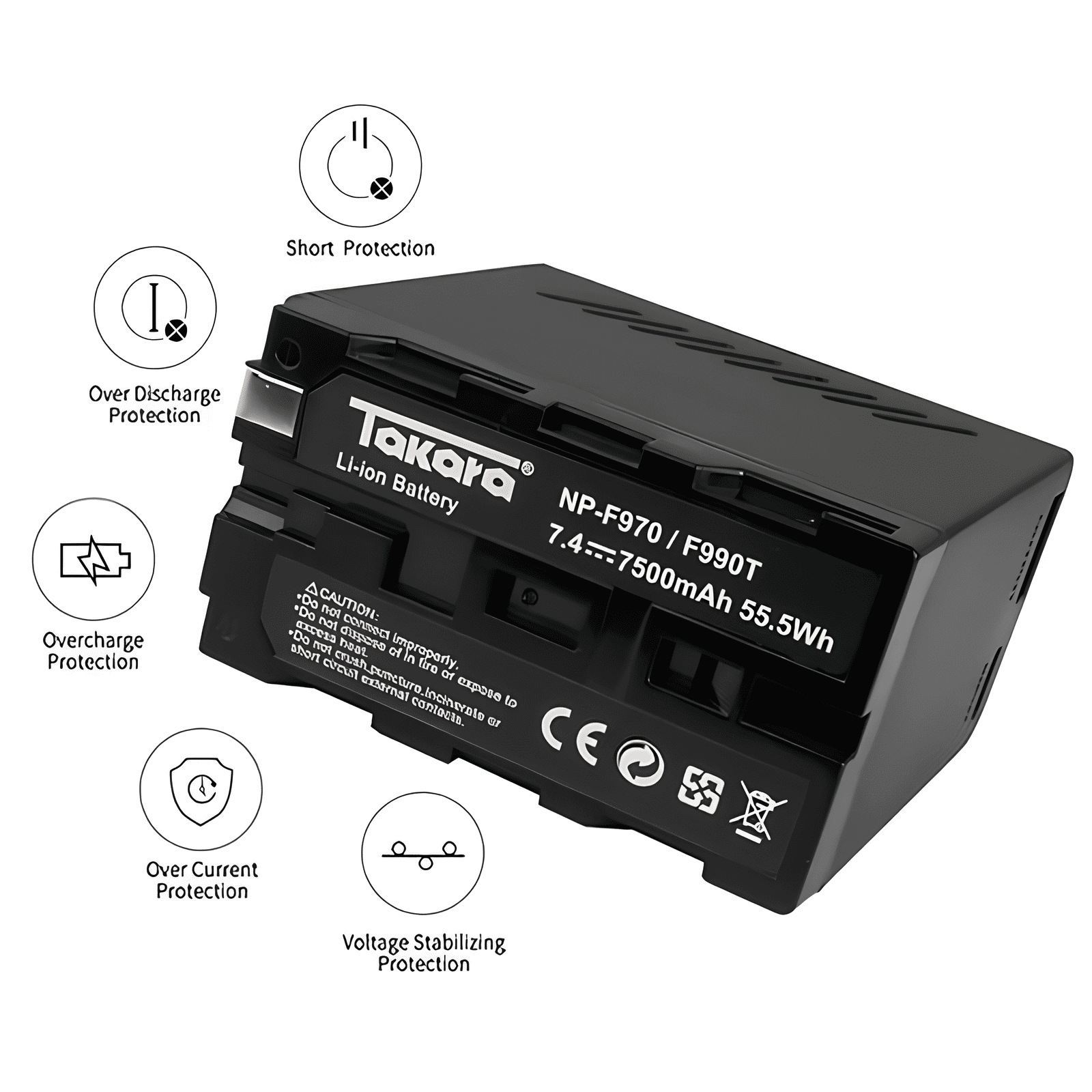 Takara NP-F970 Battery