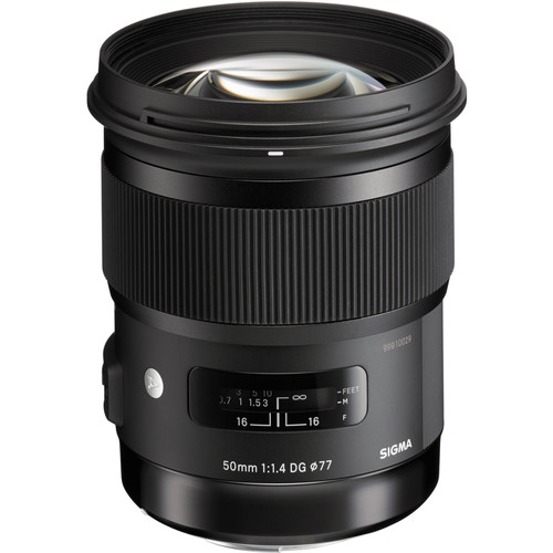 Sigma 50mm f/1.4 DG HSM Art Lens for Nikon F