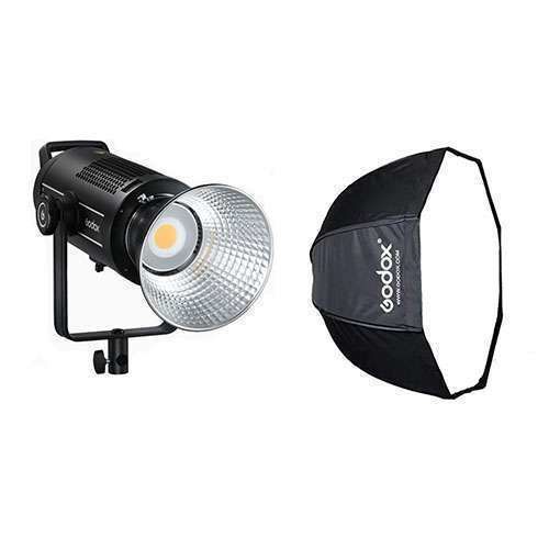 Paket Godox SL200W II LED Light + Softbox 95cm